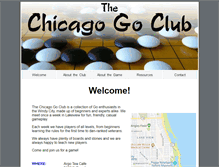Tablet Screenshot of chicagogoclub.com